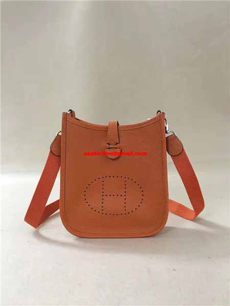 Hermes Mini Evelyne TPM Bag Orange