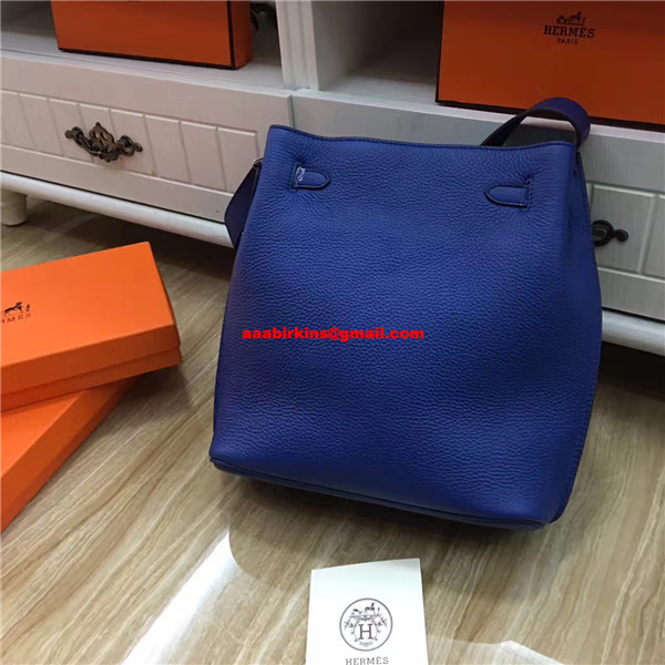 Hermes Kelly 28cm Electric Blue in Togo