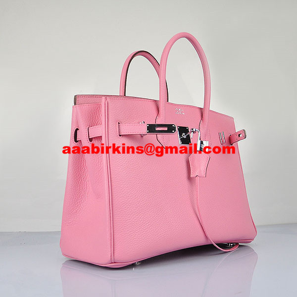 HERMES 30 Teddy Blake sakura pink Birkin 30, Luxury, Bags & Wallets on  Carousell