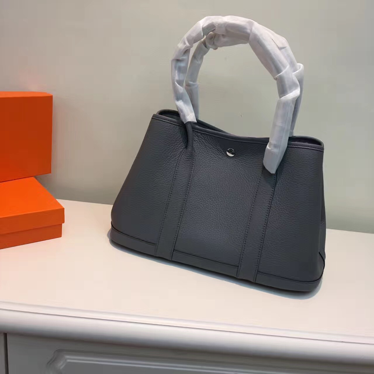 hermes garden party grey